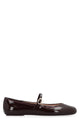 Gianvito Rossi Carla Leather Ballet Flats