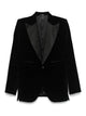 Dolce & Gabbana Black Suede Blazer