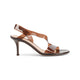 Gianvito Rossi Brown Pvc Metropolis Sandals