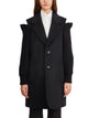 Comme Des Garçons Coat With Wool Sleeves