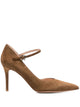 Gianvito Rossi Suede Decollete T.085