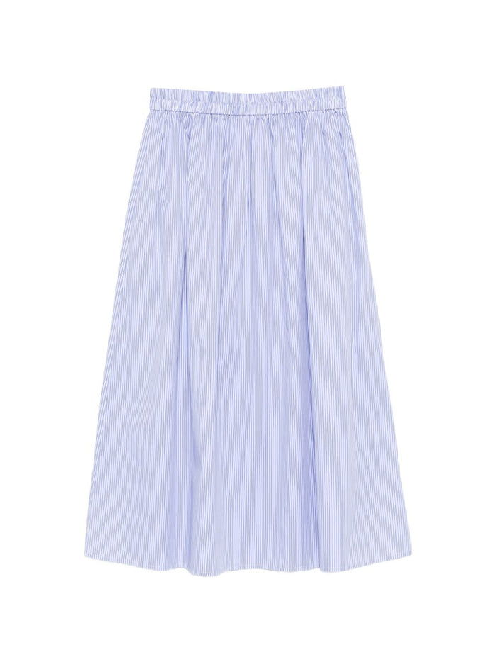 Archivio 67 Striped Cotton Skirt