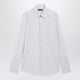Dolce & Gabbana White Doublecollar Striped Shirt