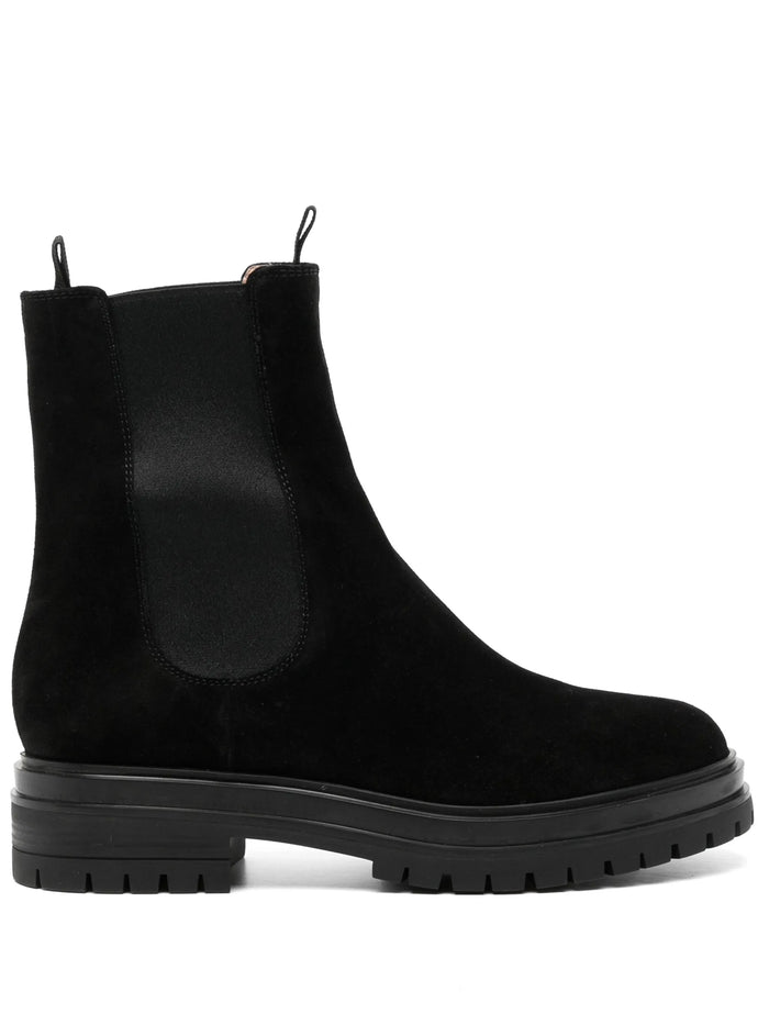 Gianvito Rossi Chester Suede Leather Boots