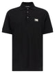 Dolce & Gabbana Logo Plate Polo Shirt