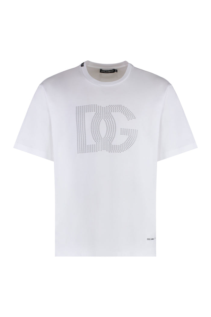 Dolce & Gabbana Cotton Crew-Neck T-Shirt