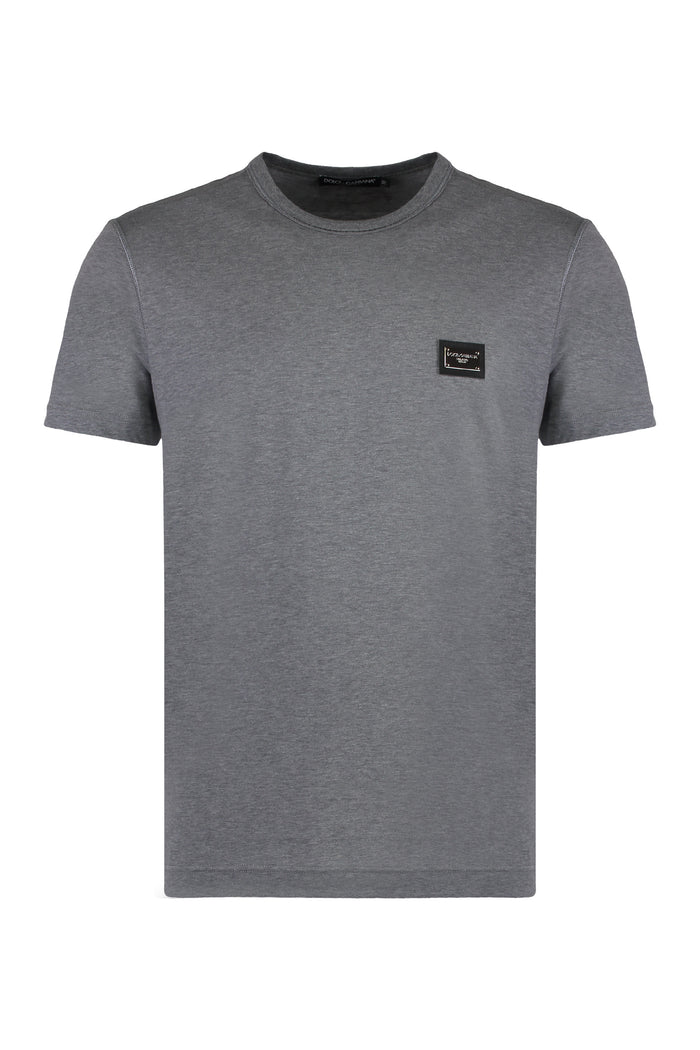 Dolce & Gabbana Cotton Crew-Neck T-Shirt
