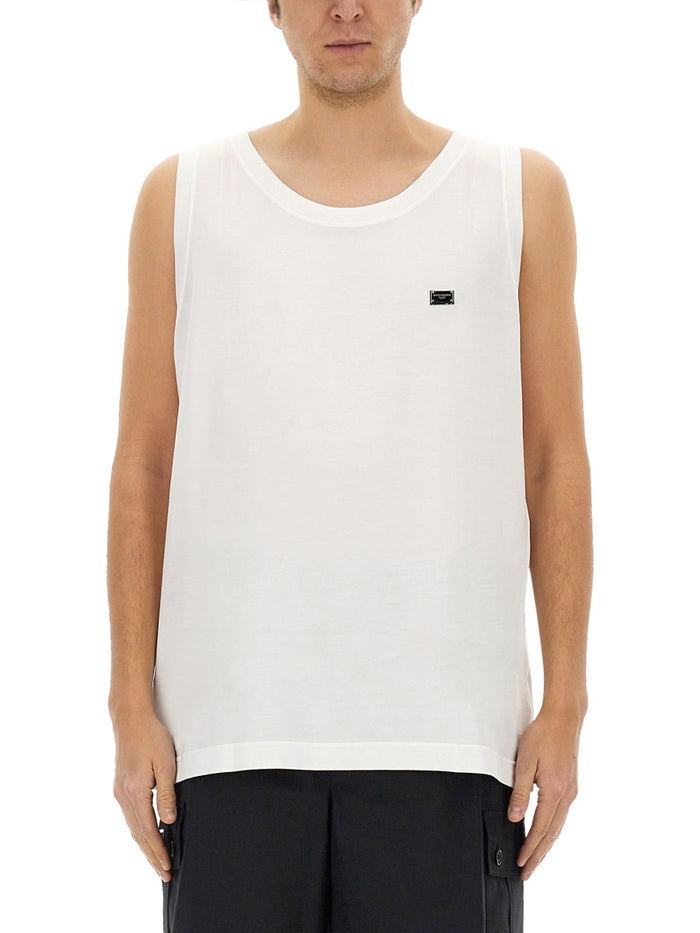 Dolce & Gabbana Cotton Over Tank Top