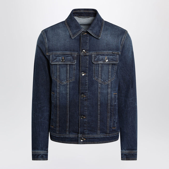 Dolce&Gabbana Blue Denim Jacket