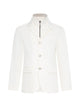 Herno Beige Silk Cashmere Blazer Formal Shoes