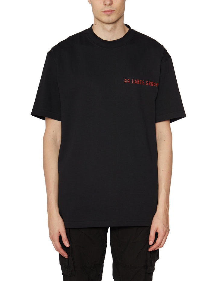 44 Label Group T-Shirt In Cotone Con Stampa