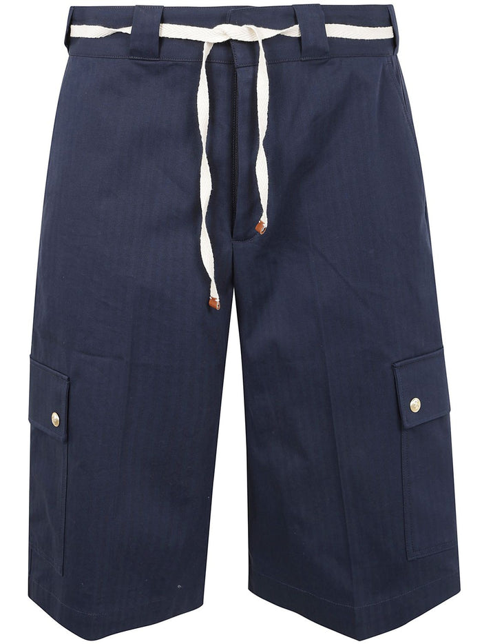 Drôle De Monsieur Le Short Workwear Chevron