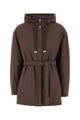 Herno Brown Stretch Nylon Jacket
