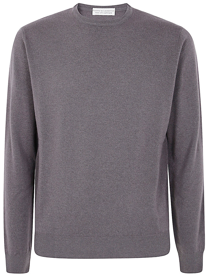 Filippo De Laurentiis Long Sleeves Round Neck