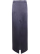 Tom Ford Crepe Envers Satin Tailored Skirt