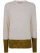 Marni Ribbed Crew Wool Sweater