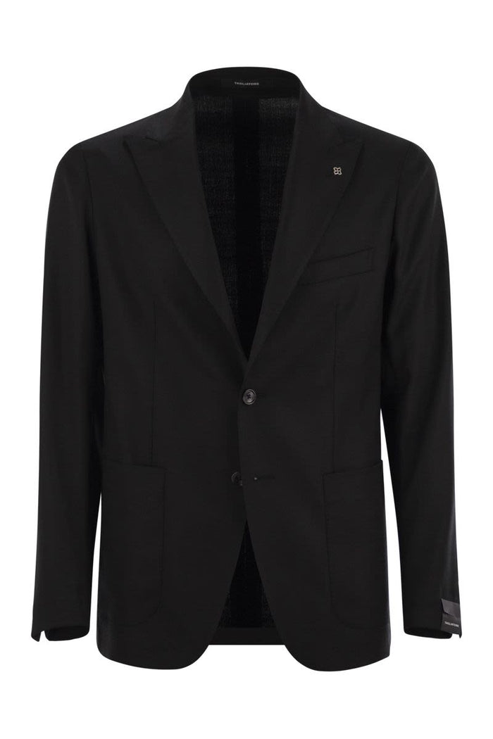Tagliatore Two-Button Wool Jacket