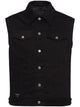 Prada Cotton Denim Sleeveless Jacket