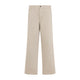 Prada Sand Loose-Fit Denim Jeans