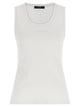 Balmain Logo Embroidery Tank Top