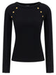 Balmain 3 Buttons Sweater
