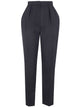 Balmain High Waisted Tailored "Grain De Poudre" Pants