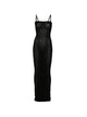 Balmain Long Dress With Monogram