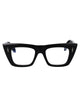 Cutler And Gross Black Acetate Optical Glasses