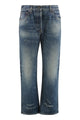 Prada Five Pocket Jeans In Washed Denim