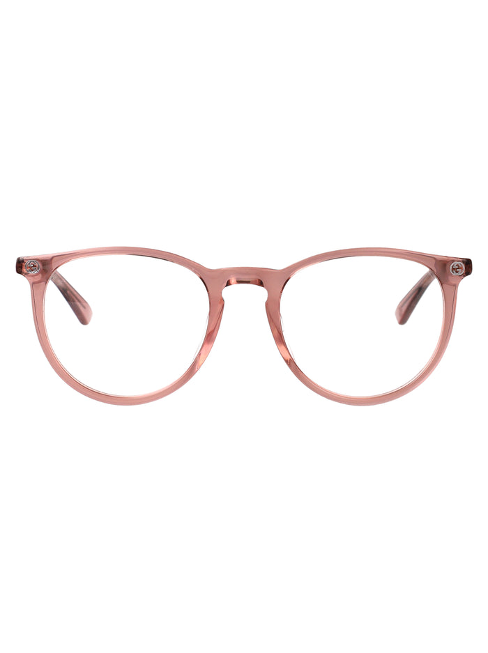 Gucci Pink-Pink-Transparent Acetate Glasses