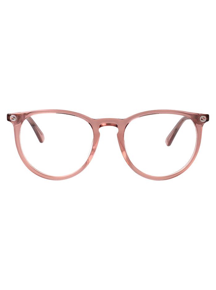 Gucci Pink-Pink-Transparent Acetate Glasses