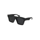 Gucci Sunglasses Gg0962s 005 Black Black Grey 55/17/145