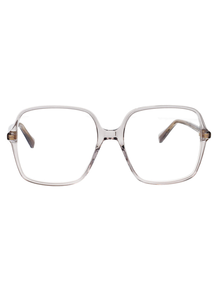 Gucci Grey-Grey-Transparent Acetate Glasses