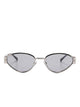 Gucci Sunglasses Gg1853s 002 Silver Silver Smoke 55/19/145
