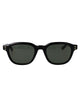 Gucci Black-Black-Grey Recycled Acetate Sunglasses
