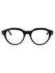 Gucci Black-Black-Transparent Recycled Acetate Glasses