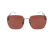 Gucci Sunglasses Gg1923sa 002 Silver Silver Brown 63/17/145