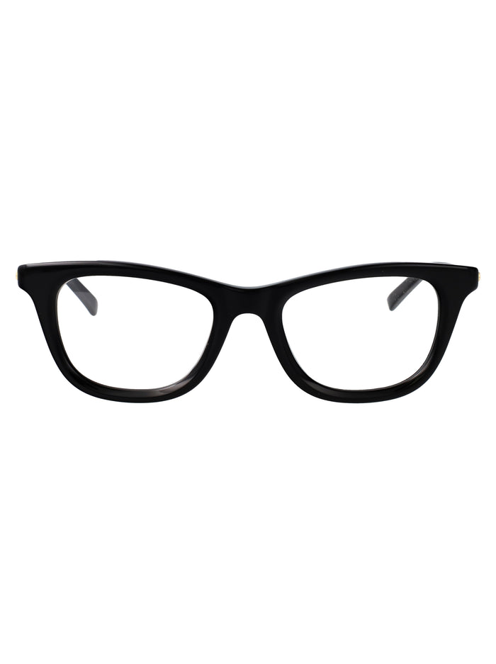 Gucci Black-Black-Transparent Recycled Acetate Glasses