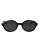 Gucci Black-Black-Grey Acetate Sunglasses