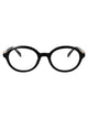 Gucci Black-Black-Transparent Acetate Sunglasses