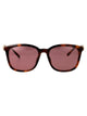 Gucci Havana-Havana-Red Acetate Sunglasses