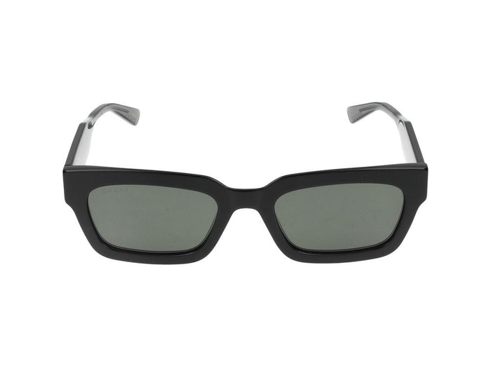 Gucci Black-Grey-Grey Acetate Sunglasses