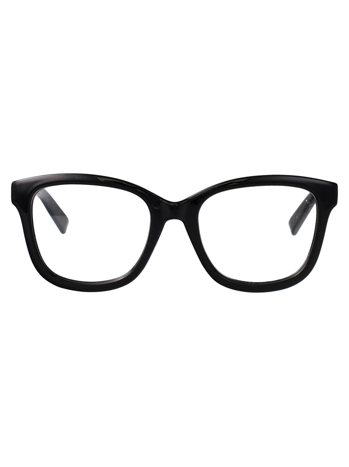 Gucci Black-Black-Transparent Injected Glasses