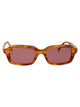 Gucci Havana-Havana-Red Acetate Sunglasses