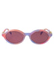 Gucci Havana-Havana-Violet Acetate Sunglasses