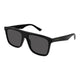 Gucci Black-Black-Grey Acetate Sunglasses