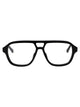 Gucci Black-Black-Transparent Acetate Glasses