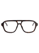 Gucci Havana-Havana-Transparent Acetate Glasses