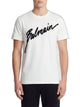 Balmain Balmain Lettre Flocked T-Shirt