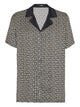 Balmain Shirt With Monogrammed Print